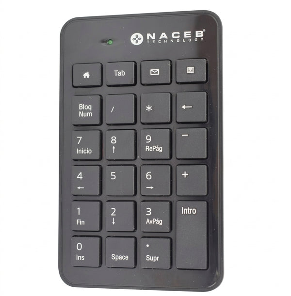 Teclado Naceb Technology NA-0104, Negro