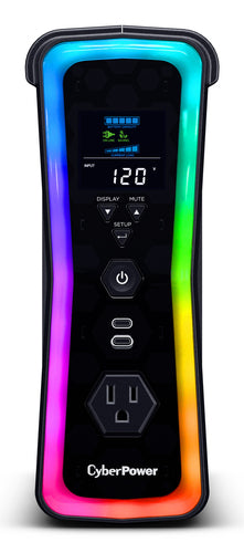 No Break CyberPower GX150C2, 1500 VA, 1000 W, Negro