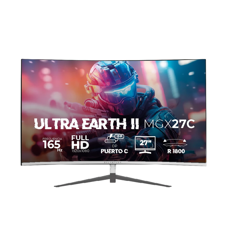 PC Gamer Monitor Balam Rush IIMGX27C LED 27", Full HD, 165Hz, HDMI, Blanco - Invictus PC Mexico