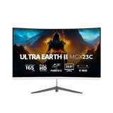 Monitor Balam Rush Ultra Earth II MGX23C LED 23.8", Full HD, 165Hz, HDMI, Blanco