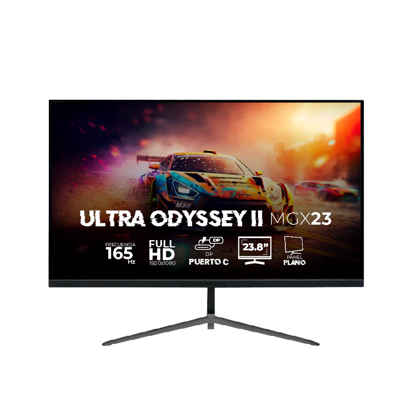 PC Gamer Monitor Balam Rush Ultra Odyssey II MGX23 LED 23.8", Full HD, 165Hz, HDMI, Negro - Invictus PC Mexico