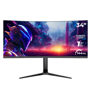 Monitor Balam Rush Extreme Earth MGX34C LED 34", UltraWide, 144Hz, HDMI, Negro