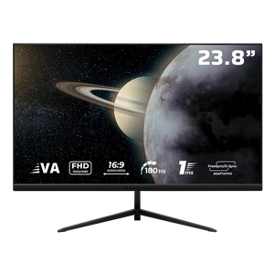 Monitor Gamer Plano 23.8" VA | Titan MTG24Y | Negro