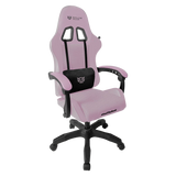 SILLA GAMING BALAM RUSH(BR-944489)POWER RUSH V2,PU+TELA,INC. 120°,HASTA 120KG,REPOSABRAZOS FIJO,NEG-ROSA