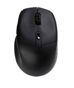 Mouse Ergonómico Acteck Óptico Optimize Ergo MI680, Inalámbrico, USB-A, 1600DPI, Negro