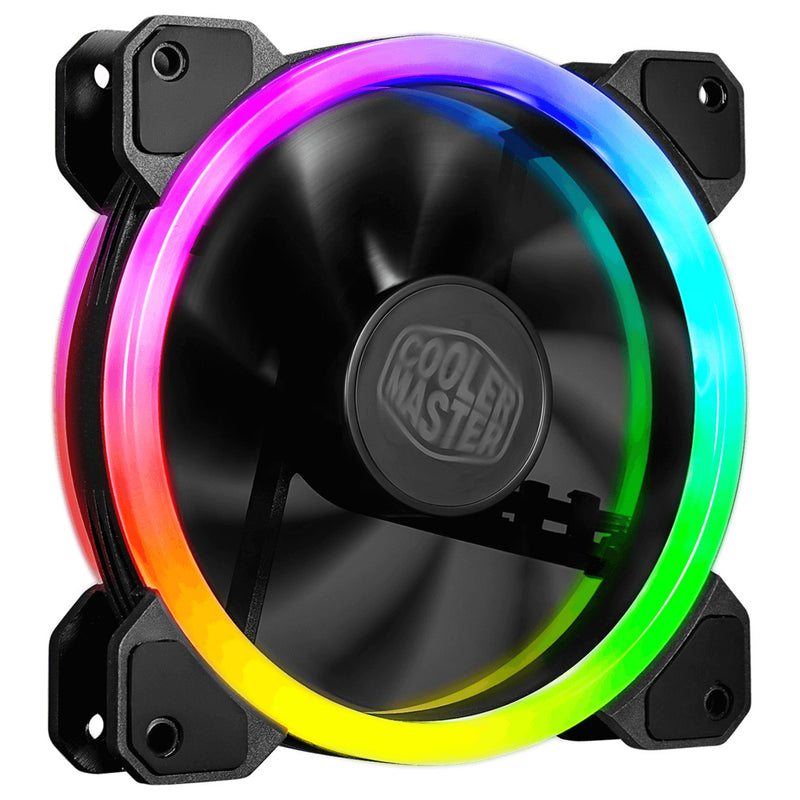 PC Gamer CUSTOM - Ventilador Cooler Master MasterFan MF120 S2, 120mm, 1200RPM, ARGB, Negro, 4 Piezas - Invictus PC Mexico