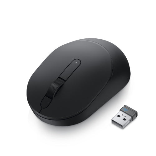 Mouse Dell Óptico MS3320W, RF Inalámbrico, Bluetooth, 1600DPI, Negro