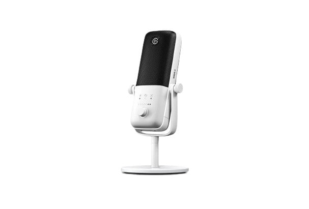 PC Gamer Elgato Micrófono Wave 3, Alámbrico, USB, Blanco - Invictus PC Mexico