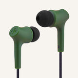 Audifonos Manos Libres Hune Haya Sustentable Trenzado Con Microfono Jack 3.5 Bosque