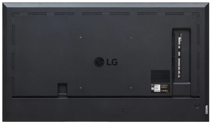 Monitor De Se?Alizacion Digital Lg De 49 Plg Uso 24/7 Brillo 500 Nits, Tiempo De Respuesta 8 Ms 60 Hz Hdmi 3 4K  Hdcp 2.2/1.4 Usb 2.0 Rs232