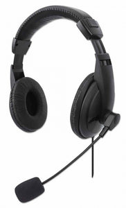 Audifonos Diadema, Manhattan,179843, Usb Mediano, Control Integrado