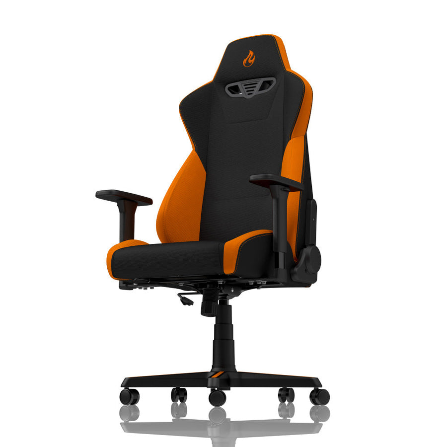 Silla Gamer Nitro Concepts S300 - Negro/Naranja