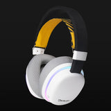 Audifonos Inalambricos Ocelot Gaming Phantom H1 / Rgb/ Bluetooth/ Dongle Usb / Cable Aux 3.5Mm / Microfono Con Cancelacion De Ruido / Multiplataforma / Color Blanco