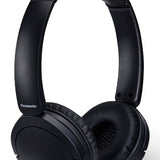 Audifonos Bluetooth Tipo Diadema (On-Ear) Panasonic Rb-Hf630Be-K, Color Negro, Funcion Manos Libres/Microfono, 72 Horas Bateria, Ultralivianos