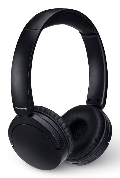 Audifonos Bluetooth Tipo Diadema (On-Ear) Panasonic Rb-Hf630Be-K, Color Negro, Funcion Manos Libres/Microfono, 72 Horas Bateria, Ultralivianos