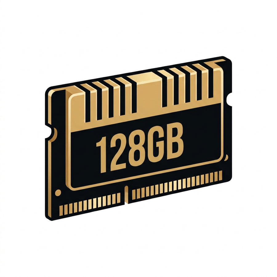 128GB DDR5 Adicionales