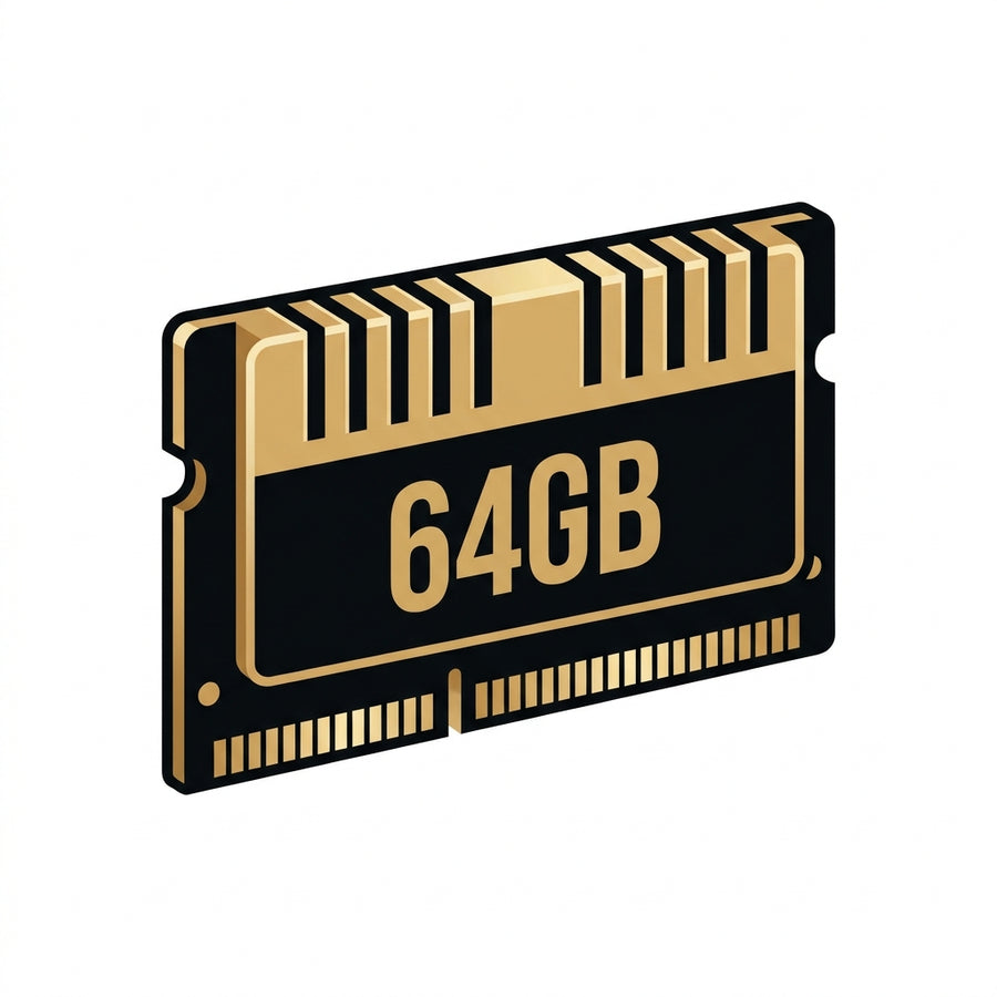48GB DDR4 Adicionales