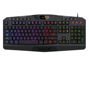Teclado Gamer Redragon Harpe PRO K503A-RGB-SP, Teclado Membrana, Full Size, Alámbrico, RGB, Negro (Español)