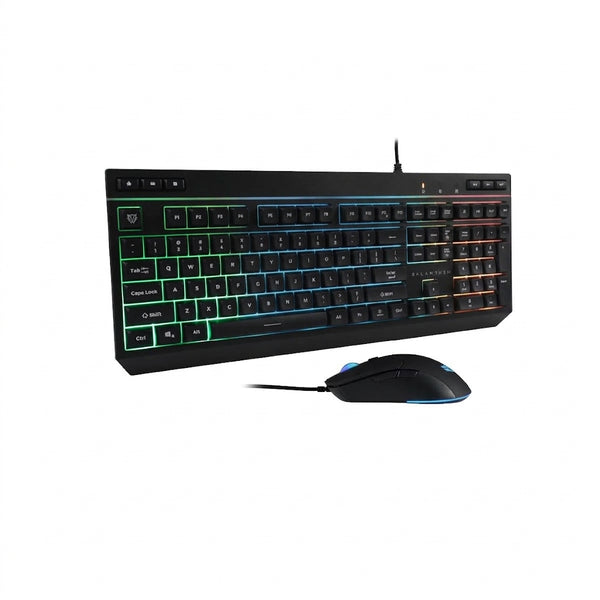 Kit Teclado y Mouse BALAM RUSH BR-936286 Alámbrico USB RGB 3600 DPI
