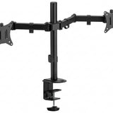 Soporte para Monitor ACTECK AC-934602 Enforce Zone SM490 Articulado para 2 Monitores, Negro