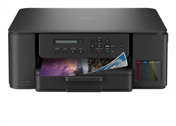 Multifuncional Tinta continua Color BROTHER DCPT530DW, 27 ppm, 6000 x 1200 DPI, Wi-Fi, Ethernet, USB, Nube, Duplex