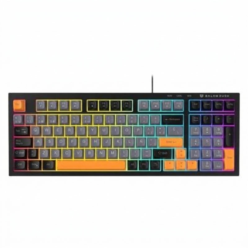 PC Gamer Teclado Balam Rush BR-945837, USB-C, Negro - Invictus PC Mexico