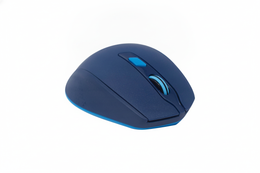 Mouse Naceb NA-0119A Inalámbrico Óptico 6 Botones 1200 DPI, Azul