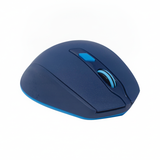 Mouse Naceb NA-0119A Inalámbrico Óptico 6 Botones 1200 DPI, Azul
