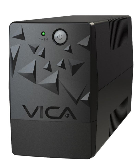 No Break VICA Optima 2000, 2000 VA, 1200 W, 8 contactos, Negro