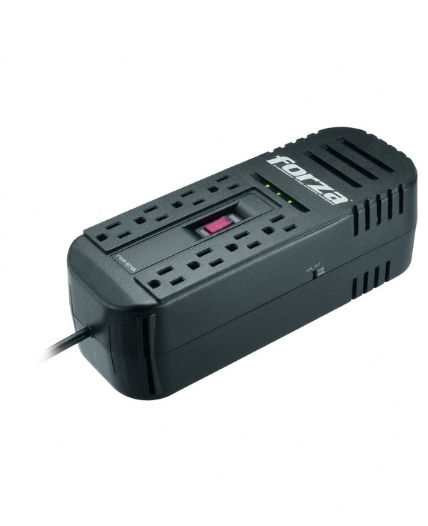No Break FORZA FVR-2201M, 2200 VA, 1100 W, Negro