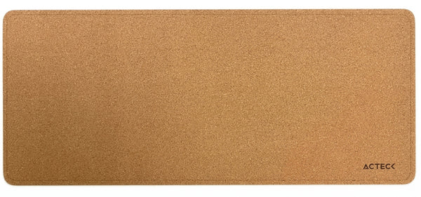 Mouse Pad Acteck AC-940986, Cuero Sintetico y Corcho, Camel+Corcho