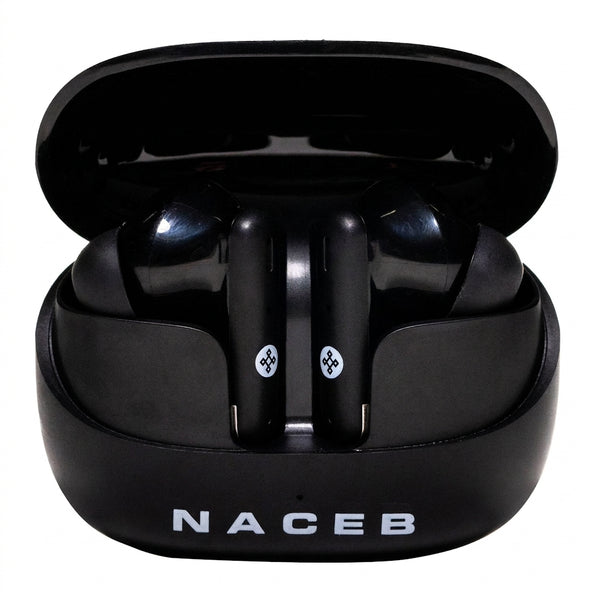 Headset NACEB NA-0322 In-Ears, Bluetooth 5.3, USB Tipo C, Control Tactil, ANS+ENC