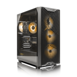 Computadora Gamer  RTX™  5060, AMD Ryzen™ 5 5500, 16GB DDR4 RAM, 1TB SSD M.2 SSD, Windows 11 PRO, inv-pc-1000145,Color Negro